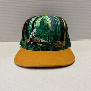 STAR WARS ~  LOUNGEFLY SNAPBACK Baseball Cap ~ Scout Trooper Ewok Endor